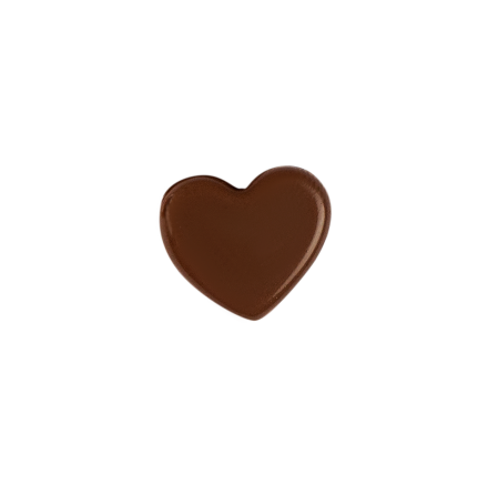 Chokladddekoration Hjrta Mrk Mini