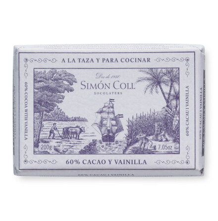 Choklad A la Taza Simn Coll 60% med Vanilj