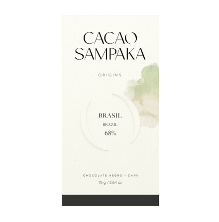 Mrk Choklad Cacao Sampaka 77% Tanzania