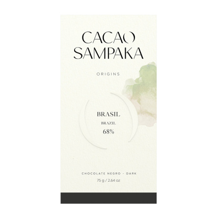 Mrk Choklad Cacao Sampaka 68% Brasil