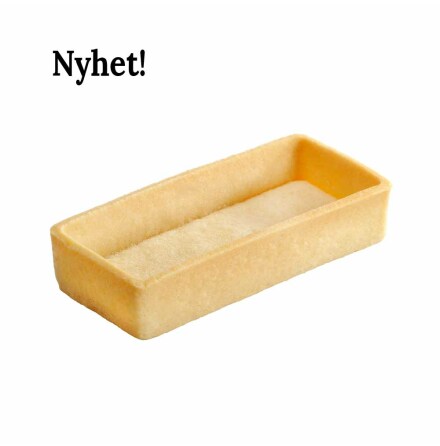 Mrdegstartelette Rektangulr 9x3,7 cm