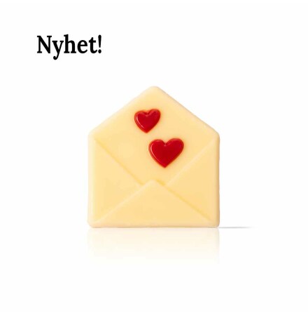Chokladdekoration Love Letter