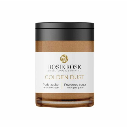 Glitterpulver Guld