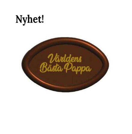Chokladdekoration Vrldens Bsta Pappa
