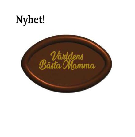 Chokladdekoration V�rldens B�sta Mamma