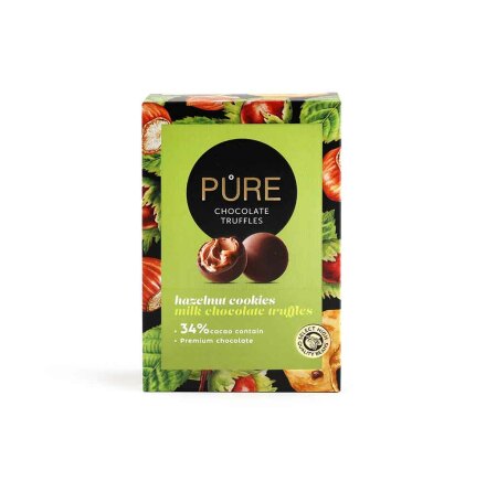 Tryffel Mj�lkchoklad Hasseln�tsfyllning 11 st