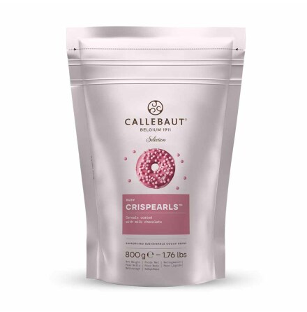 Crispearls Ruby Choklad 4 mm �