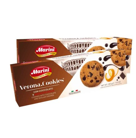 Verona Cookie med Choklad och Apelsin 9 st