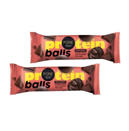 Proteinbollar med Chokladfyllning 3 st