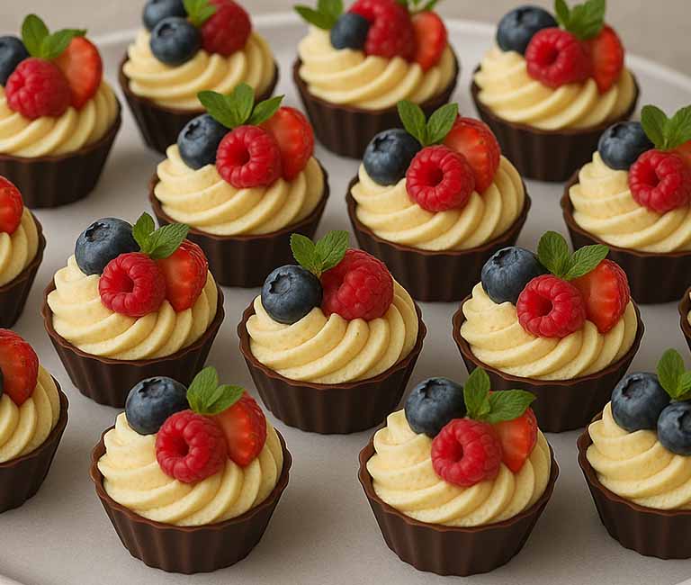 Mousse i chokladform