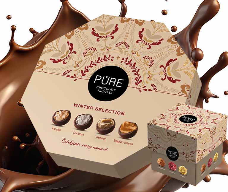 Tryffel Selection chokladaskar